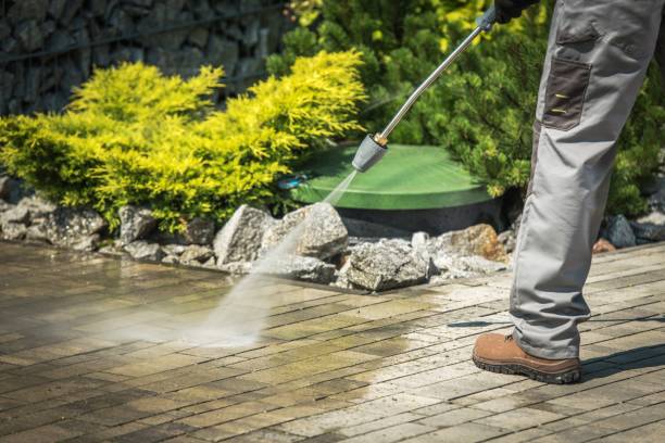 Post-Construction Pressure Washing in Lake Jackson, TX
